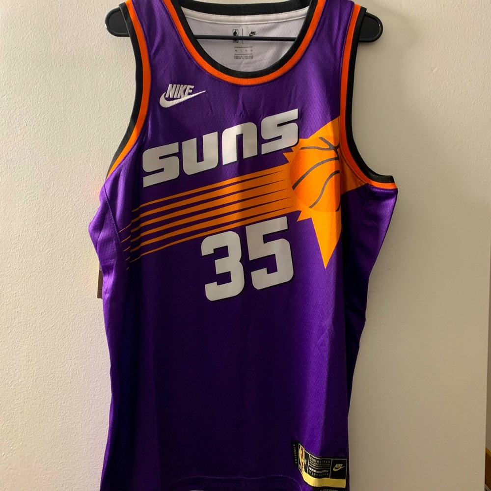 Phoenix Suns Jersey Kevin Durant #35 Nike Throwback 2022-2023 Sunburst